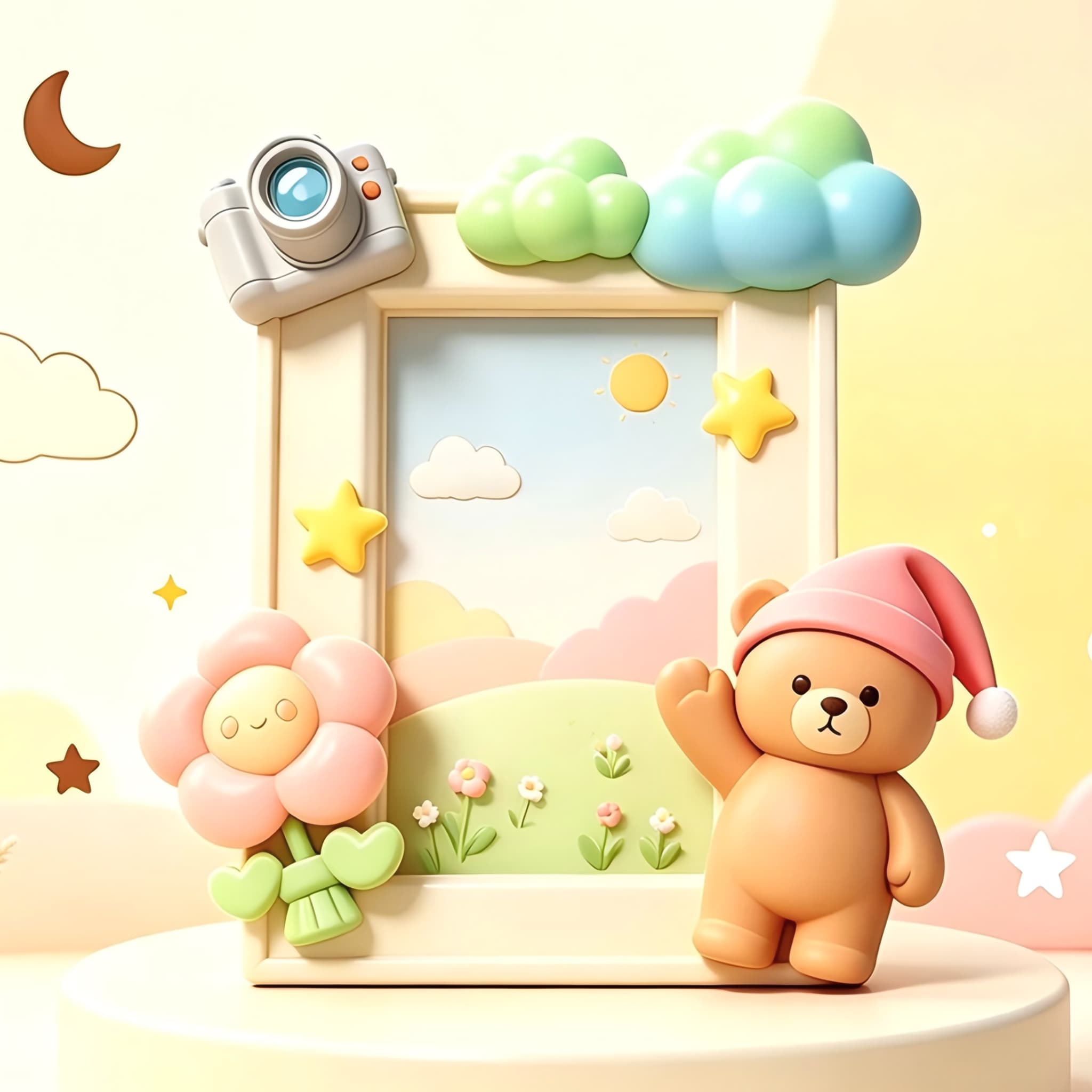我的3D桌面小相框 课包封面