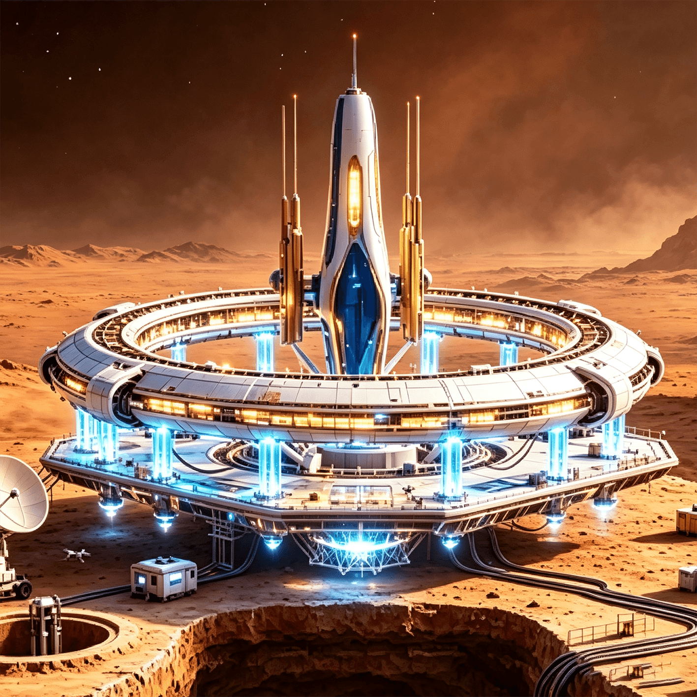赤穹黎明·火星前哨空间站 课包封面